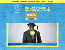 Tablet Screenshot of indianadisabilityawareness.org